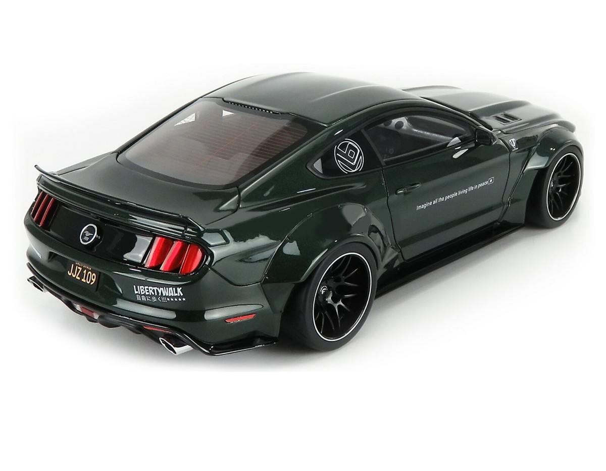 FORD MUSTANG SHELBY GT500 LB WORKS DARK GREEN 1:18 SCALE BY GT SPIRIT GT838 FORD MUSTANG SHELBY GT500 LB WORKS DARK GREEN 1:18 SCALE BY GT SPIRIT GT838