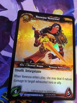 WOW TCG - FOIL Rare - Vanessa Vancleef - LP