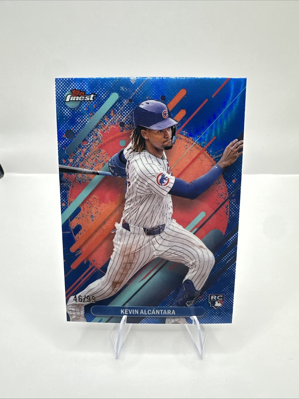 2025 Topps Finest - Rare Kevin Alcantara #212 Blue Refractor /99 (RC) COLORMATCH