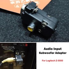 Per Logitech Z-5500 Z5500 Subwoofer Ingresso Audio A/V Ricevitore Adattatore Kit Nuovo