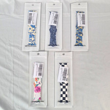 5x Assorted Patterned Sport Bands for Apple Watch 38 40 41 mm Wristbands Lot