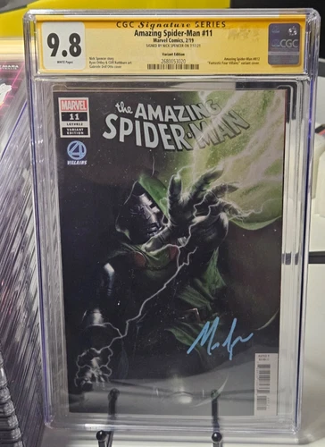 Amazing Spider-man #11 (#812) 2019 - CGC 9.8 SS Nick Spencer White Pages