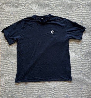 Sergio Tacchini Embroidered Logo T-Shirt - Blue - 3XL XXXL