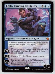 Kaito, Cunning Infiltrator - Foundations #44 Mythic Planeswalker