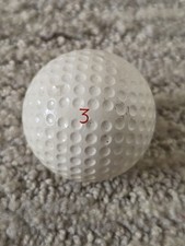 1960 70s Vintage Golf Ball Well Cared For