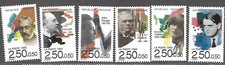 1992 Timbres Neuf : Série n° 2747 à 2752 - Personnages Célèbres - Neuf**