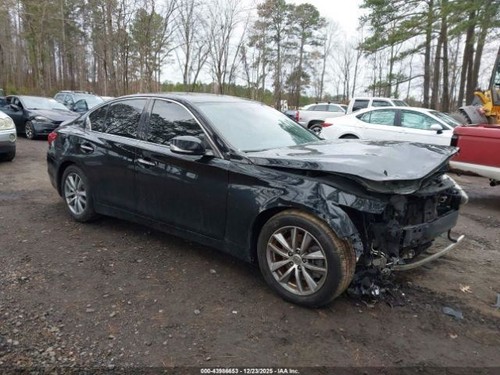 2014-2015 INFINITI Q50 Used Driver Seat Belt Retractor 4DR BLK 210-53664