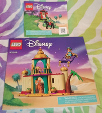 Lego Instruction Manuals Disney Princess Jasmine & Mulan's Adventure 43208 Only