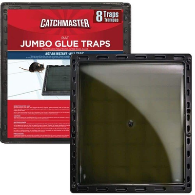 #ad Rat Mouse Insect Glue Traps 8 Pack Jumbo Sticky Indoor Pest Control Safe Use $36.28