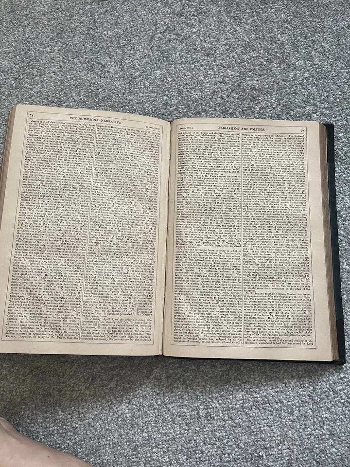 Dickens’ Household Narrative of Current Events (1852–1854) – Antique Volume - Image 4 of 4