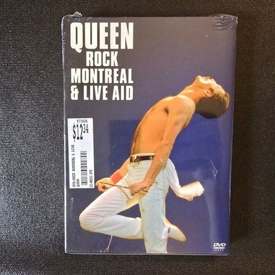 Queen Rock Montreal & Live Aid DVD 2007 Freddie Mercury Music Concert