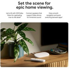 Voice Search TV Streamer - 32GB - Netflix - S...