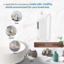 Automatic Soap Dispenser 1000ml/33.8oz Touchless Liquid Soap Dispenser - White