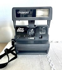 Vintage 90s Original Polaroid OneStep 600 Instant Film Camera with Strap