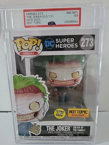 Funko Pop! DC - The Joker (Death of the Family) - Hot Topic Exclusive PSA 8.5
