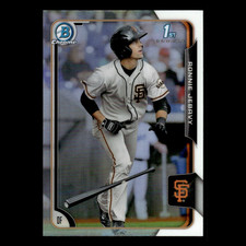 Ronnie Jebavy #79 2015 Bowman Chrome Draft Refractor San Francisco Giants Card
