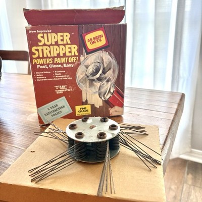 Vtg SUPER STRIPPER Tool As Seen On TV Removes Paint John Sturges House 