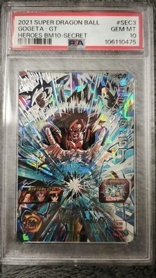 bm3-sec3 ゴジータ PSA10 Super Dragon Ball Heroes Bm10-Sec3 Gogeta Gt Psa10 | eBay