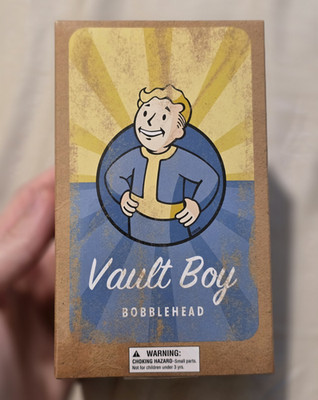 The IP Factory Fallout Vault Boy Bobblehead Collectible Figure 2015