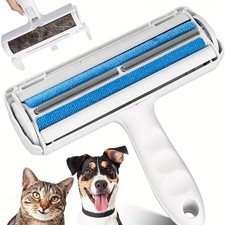 Reusable Dog Cat Pet Hair Remover Roller for Furniture, Couch, Carpet, Car Seat