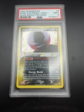 Pokemon Dark Electrode Holo EX Team Rocket Returns 4/109 PSA 9 Mint on eBay
