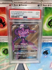 2018 POKEMON SUN & MOON LOST THUNDER #204 FULL ART/GENESECT GX PSA 9 on eBay