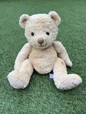 Mothercare 11” My First Teddy Bear Soft Plush   Toy Golden Brown