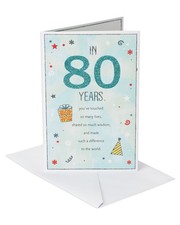 American Greetings 80th Birthday Card In 80 Years 