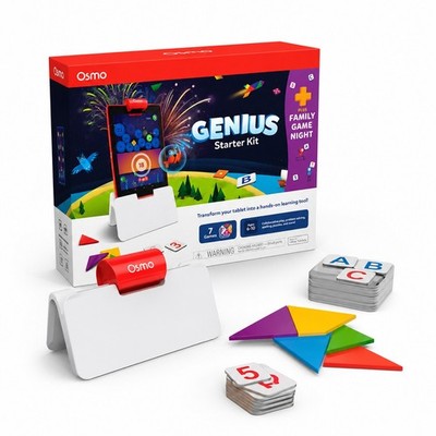 Osmo Genius Starter Kit für Amazon Fire Tablet Lernspiel STEM Kinder NEU OVP...
