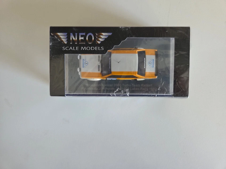 NEO 1/43 Mitsubushi Lancer Airikkala/Piironen - 1000 Lakes Rally 1982 - 45690 - Immagine 4 di 4