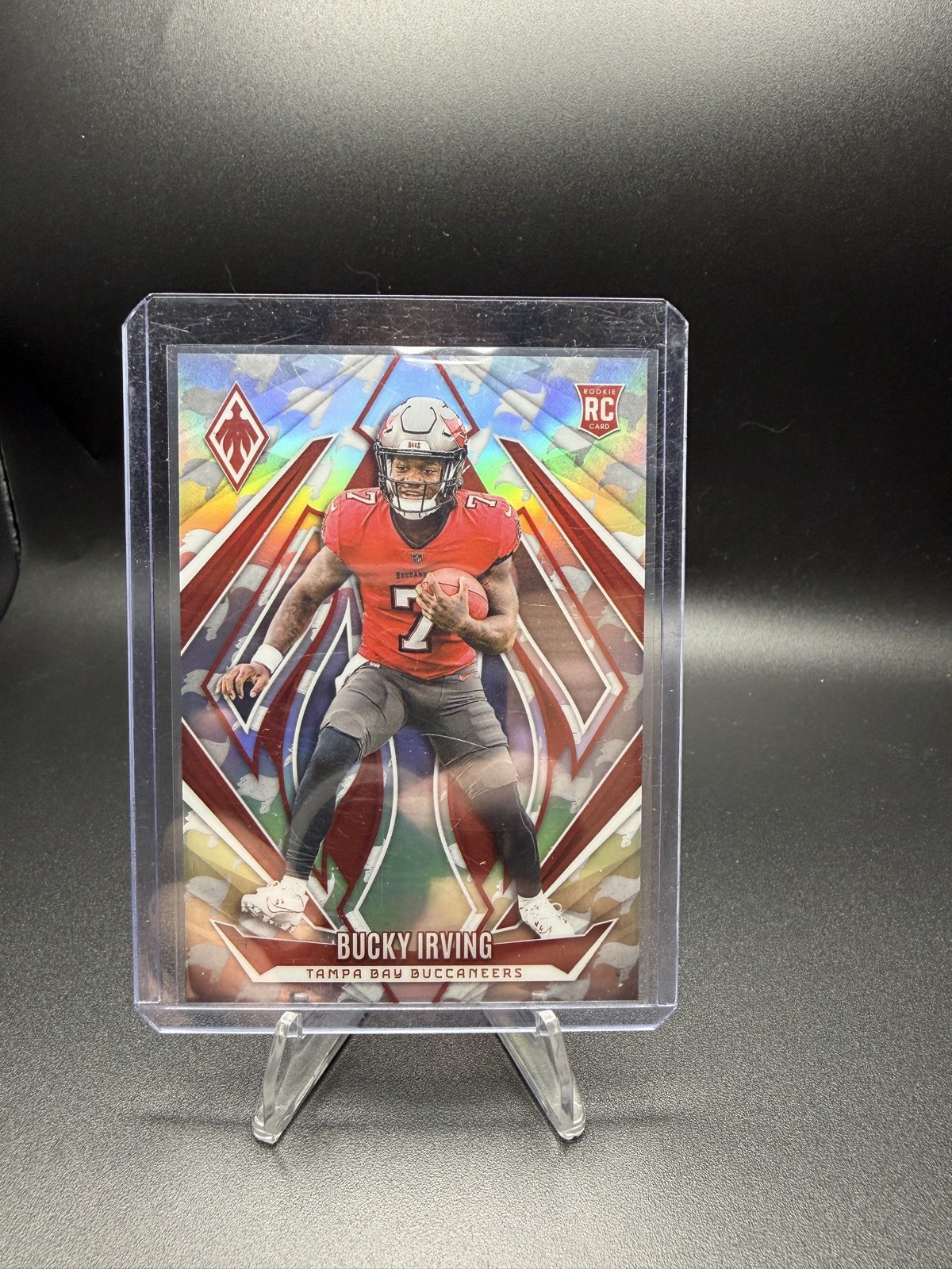 2024 Panini Phoenix Bucky Irving #166 Team Logo /299 RC  Buccaneers