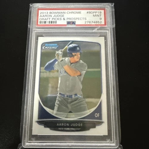 2013 Bowman Chrome Aaron Judge RC PSA 9 Draft Picks & Prospects 🔥🔥🔥💵💵💵