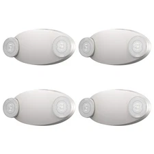 UL Listed 4 Packs  Led Emergency Light Exit Lighting Commercial Emergency Lights