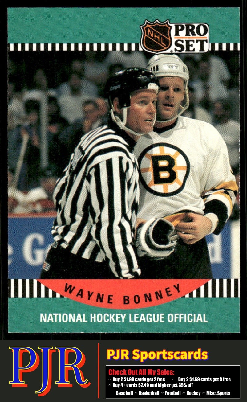 Wayne Bonney 1990-91 Pro Set #682