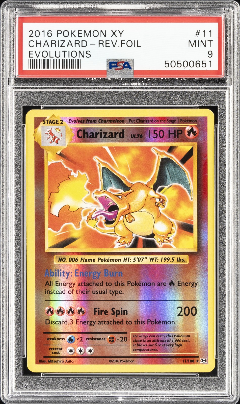 Charizard Reverse Holo #11