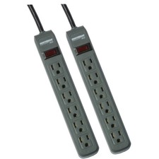 Minuteman MMS Series 6 Outlet 241J Surge Suppressor 2 Pack MMS362P