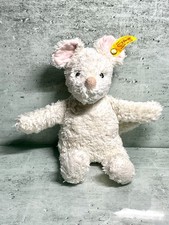 Steiff Maus Ratte weiss Frottee Stofftier Sch...