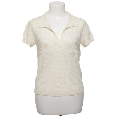 From Future, Poloshirt, Größe: S, Beige, Wolle, Sonstiges, Musterstrick #eyg