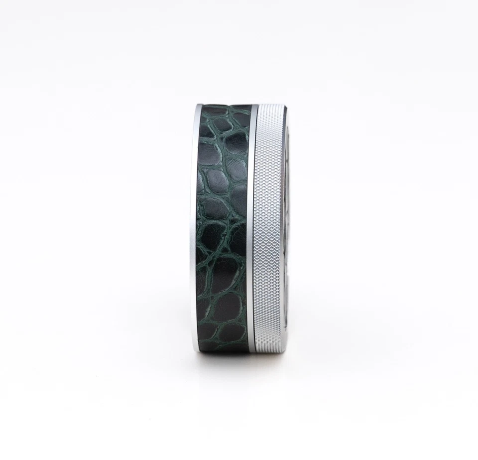 Lata de aluminio y cuero de alta calidad para bolsas | Lata Ruk | Almacenamiento EDC  Foto 4 de 4