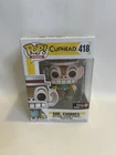 Funko Pop! Vinyl: Cuphead Mr. Chimes GameStop (Exclusive) #418 New Damaged Box