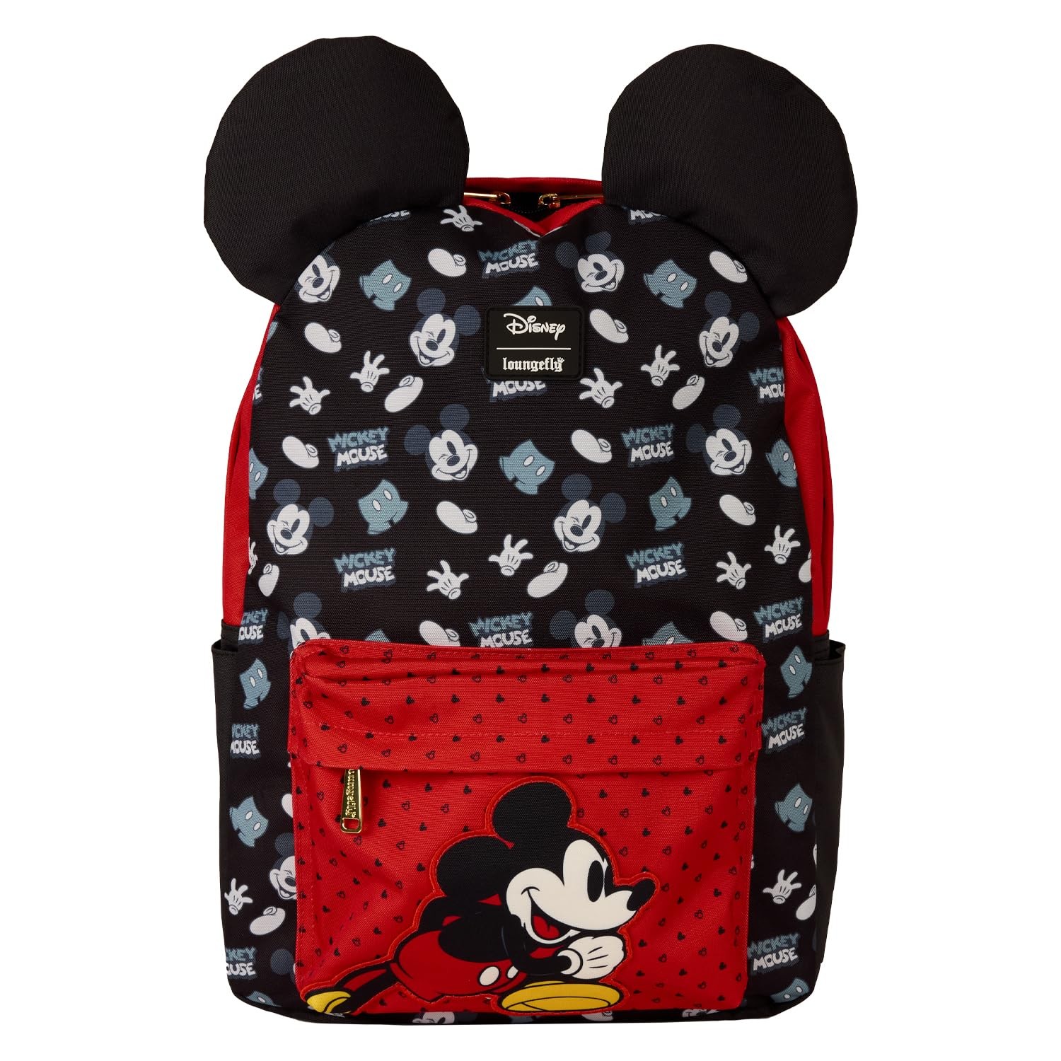 DISNEY - Mickey Mouse - Nylon Backpack LoungeFly ACC NUOVO