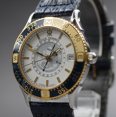 1991【N Mint】Revue Thommen Landmark 5817001 Trekking Manaslu 200m Qz Man's Watch