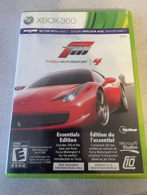 Forza Motorsport 4 – Promo Bundle Sur Xbox 360 – PAL EUR, Jeu De Course Français