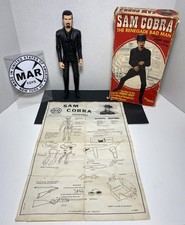 Vintage MARX Johnny West BOTW Sam Cobra w/ Original Red Box and Instructions