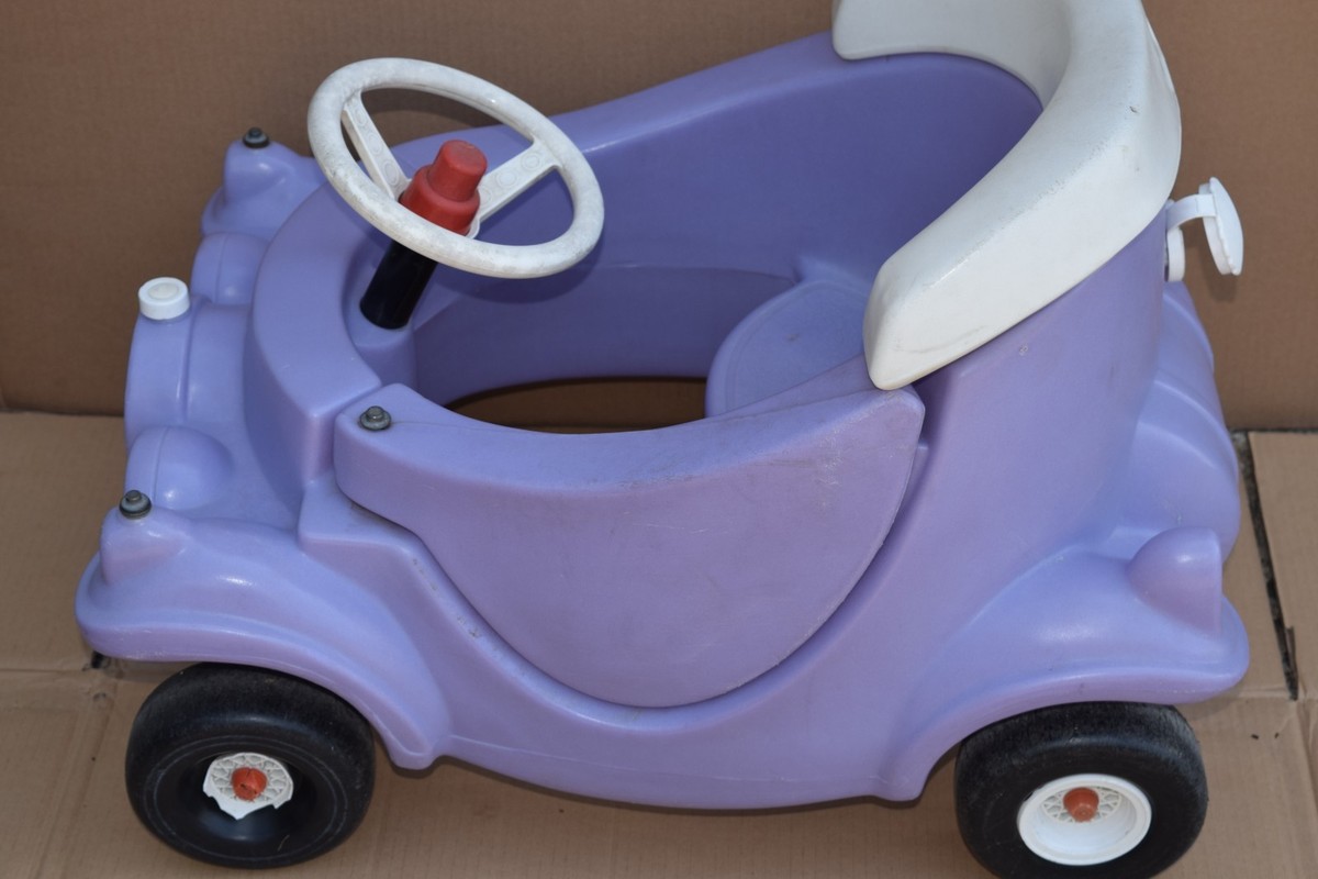 入手困難❗️美品❗️little tikes vintage Vintage Little Tikes Tyke Purple Jalopy Push Car Ride On GUC HTF