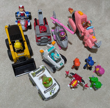 Paw Patrol toy bundle. Figures and vehicles.