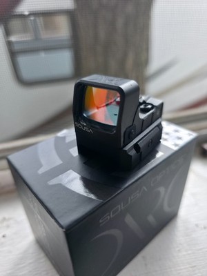 SOUSA OPTICS - DARC - Red Dot Sight, Compact Red Dot Reflex Sight (3 MOA LED)