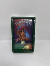 Vintage 1992 Joe Cool Camel Lights Cigarette Billiard Pool Table Ashtray