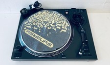 Limit Belt Drive Turntable DJ-2000B Black Working - New stylus and belt - no lid