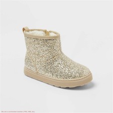 Toddler Girls Arlo Booties - Cat Jack Gold 12T SEE DEAL